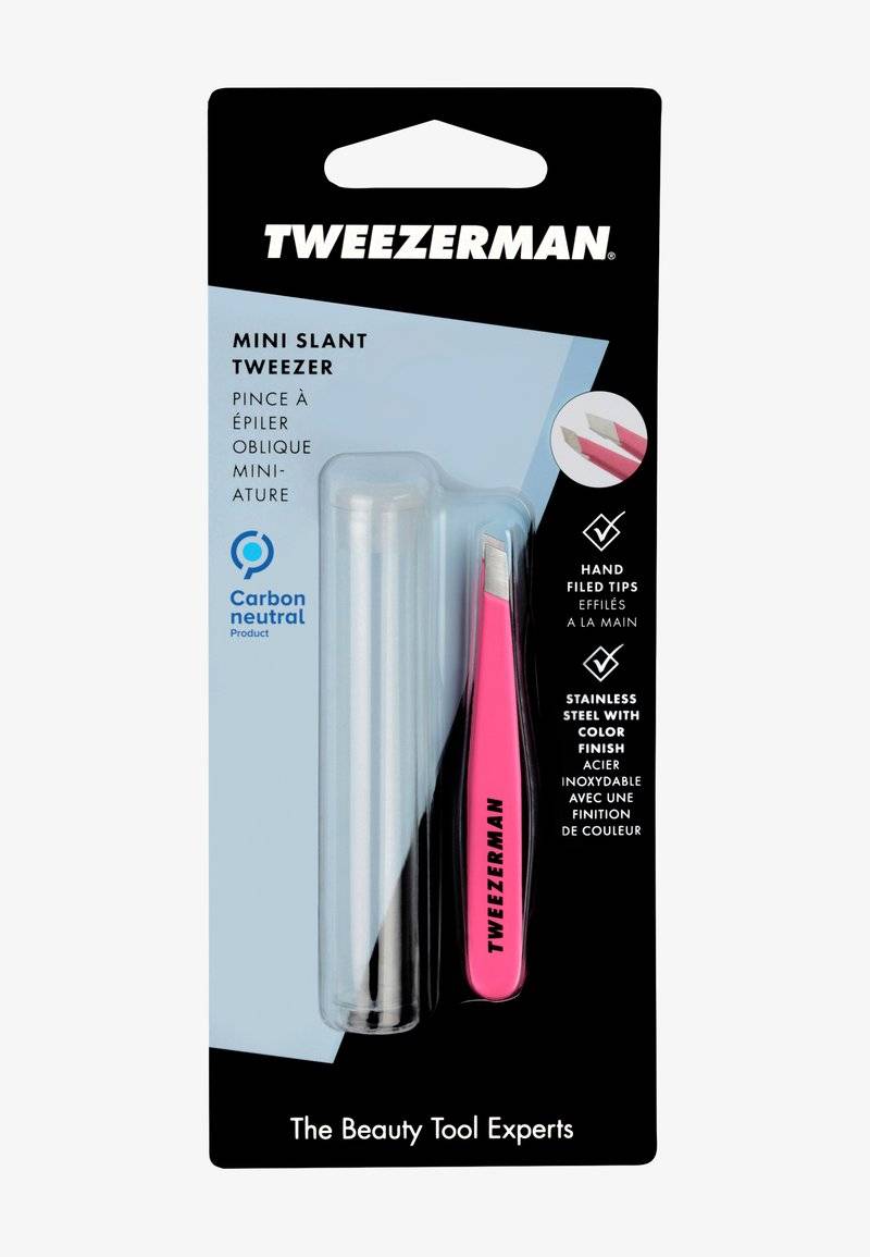 TWEEZERMAN TWEEZERMAN MINI SLANT TWEEZER - Hair removal tool - pink Preisnachlass