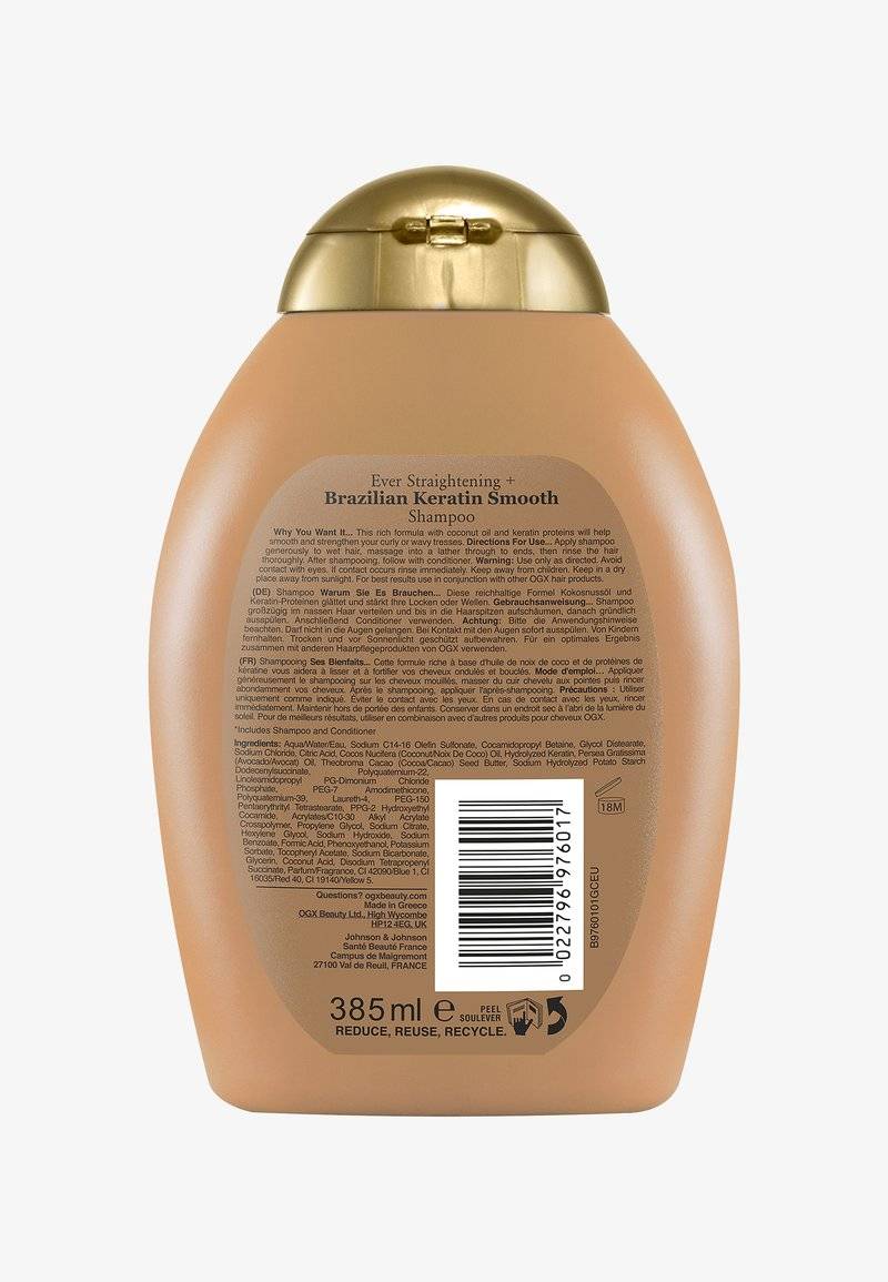 ogx ogx OGX EVER STRAIGHT BRAZILIAN KERATIN THERAPY SHAMPOO - Shampoo Online Outlet
