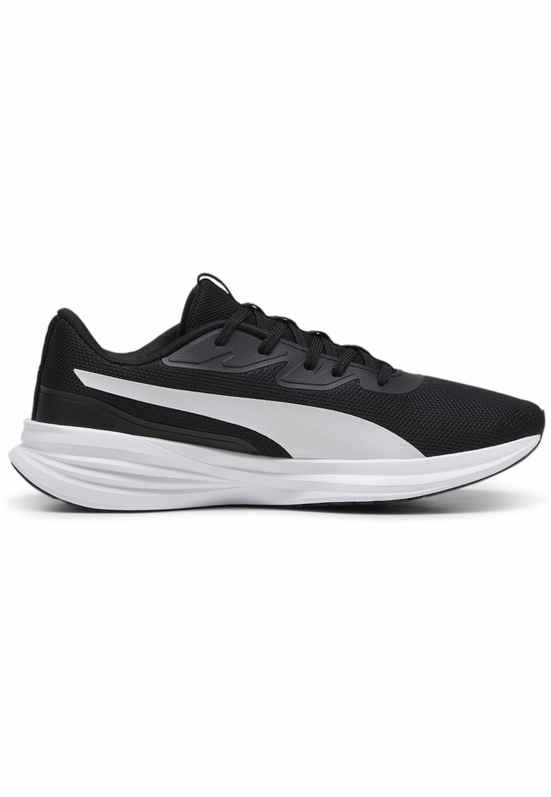 Puma Puma NIGHT RUNNER - Stability running shoes - black white Black Friday Preise