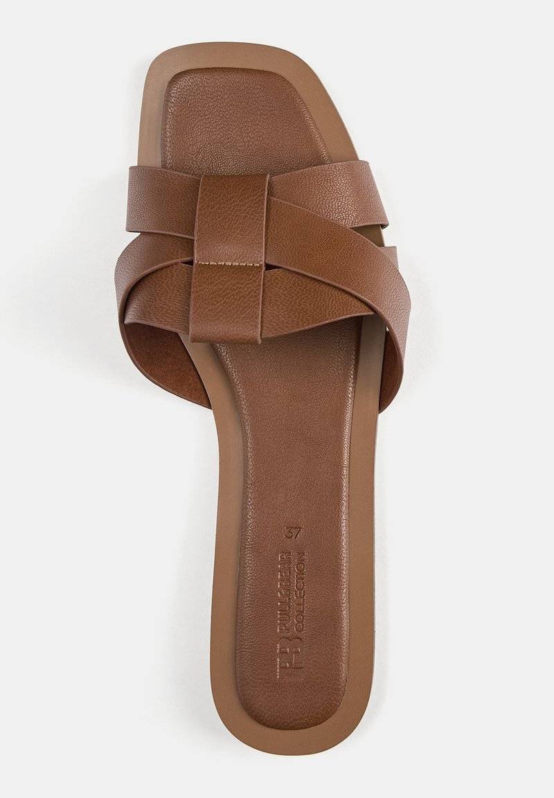 PULL&BEAR PULL&BEAR FLAT - Mules - brown Fabrik Onlineshop