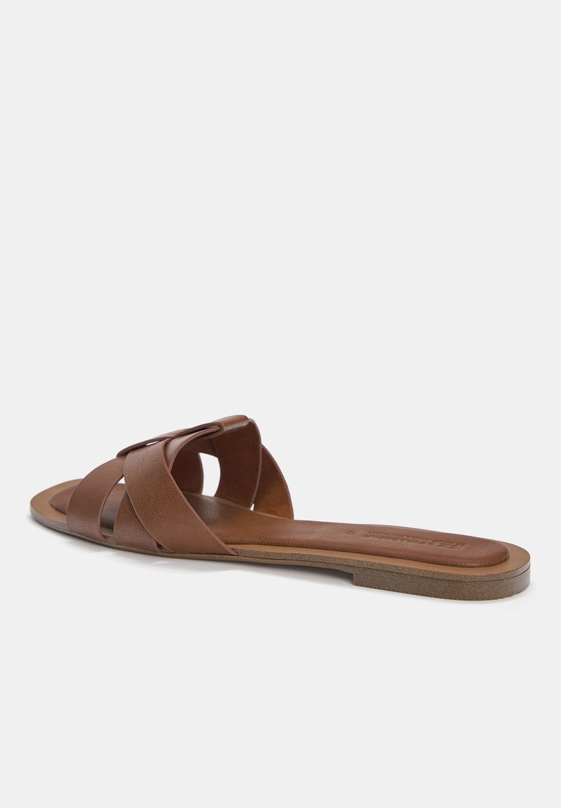 PULL&BEAR PULL&BEAR FLAT - Mules - brown Fabrik Onlineshop