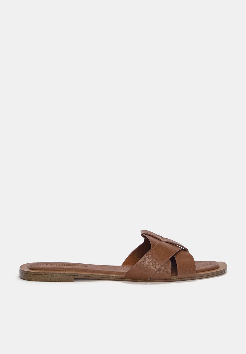 PULL&BEAR PULL&BEAR FLAT - Mules - brown Fabrik Onlineshop