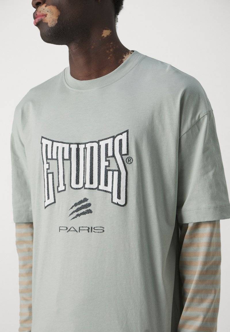 Études Études GOUDRON BOXING PIGEON UNISEX - Long sleeved top - grey Online Outlet