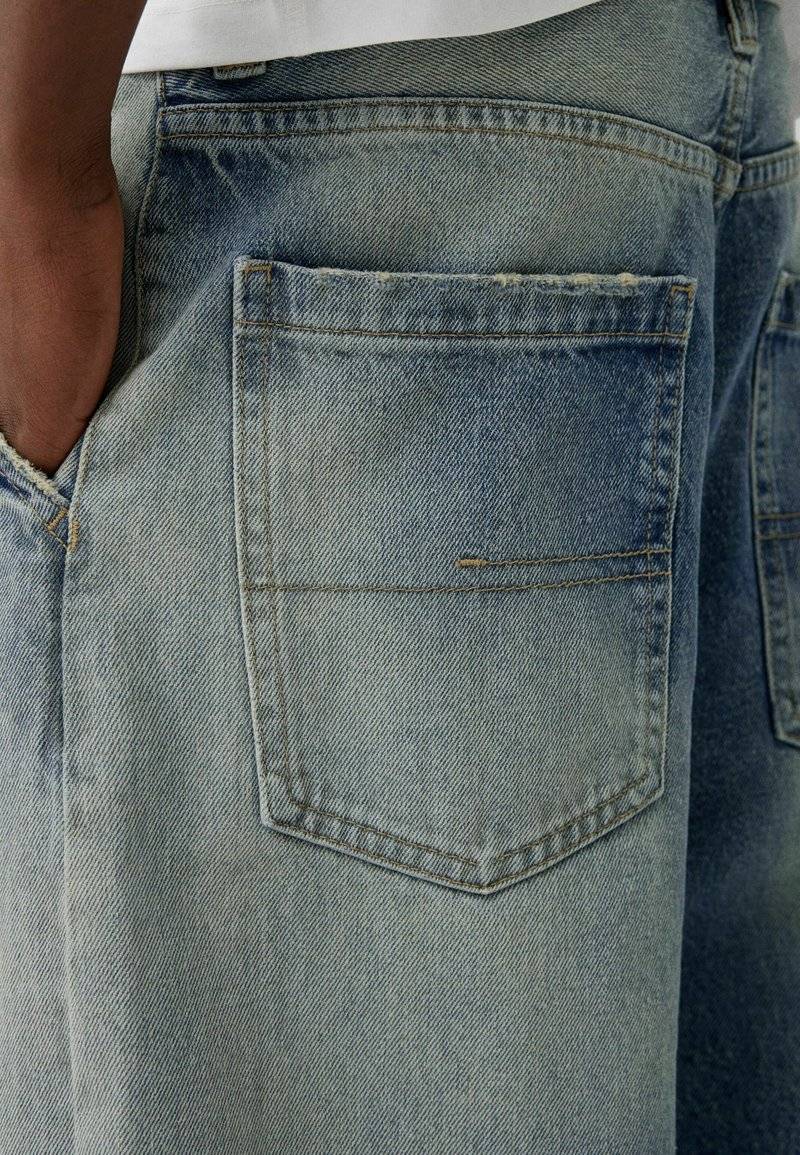 Bershka Bershka Relaxed fit jeans - blue grey Discount Store für neue Produkte