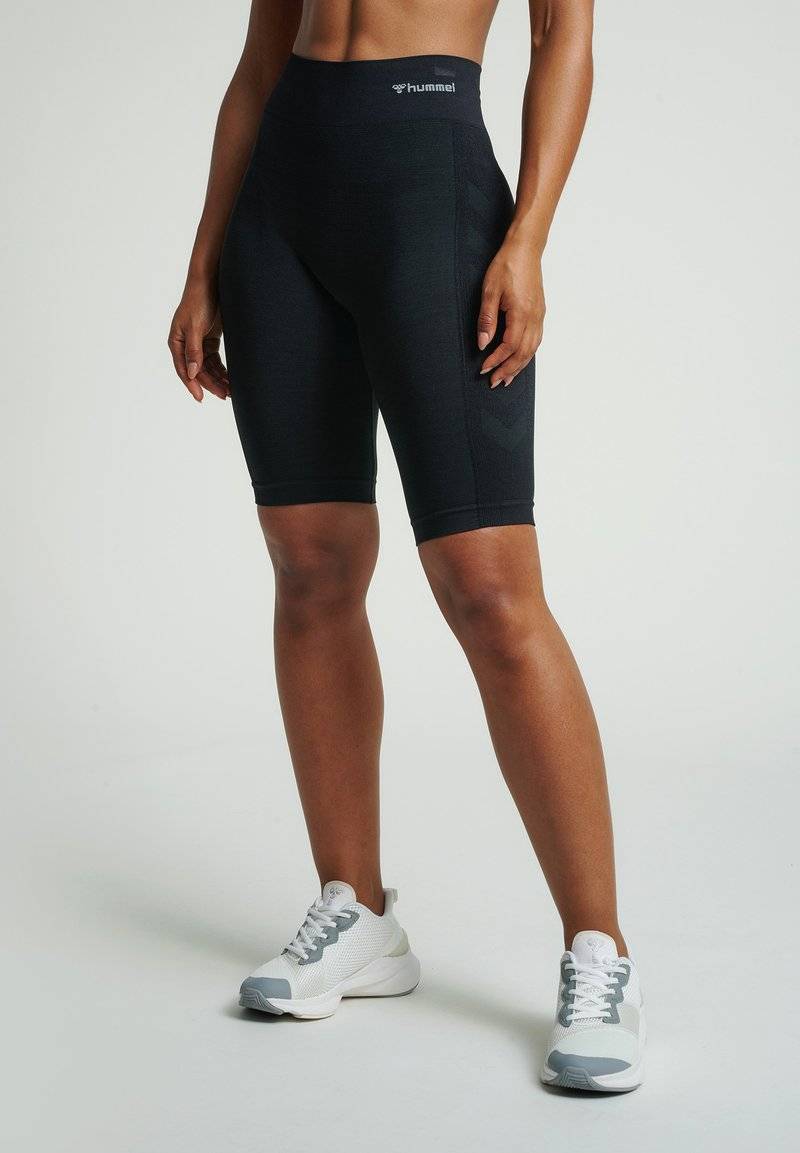 Hummel Hummel SEAMLESS CYCLING - Leggings - black melange Begrenzt auf 3 Tage