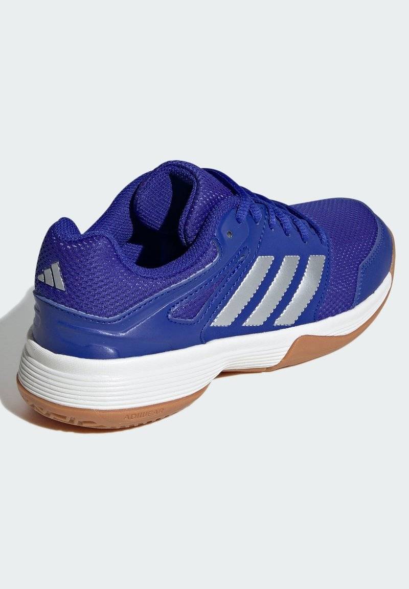 adidas Performance adidas Performance SPEEDCOURT INDOOR KIDS - Stability running shoes - lucid blue silver metallic gum Speichern exportieren