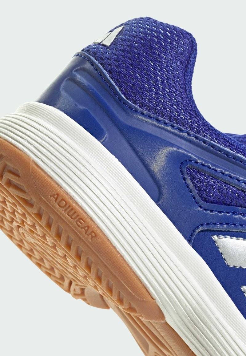adidas Performance adidas Performance SPEEDCOURT INDOOR KIDS - Stability running shoes - lucid blue silver metallic gum Speichern exportieren