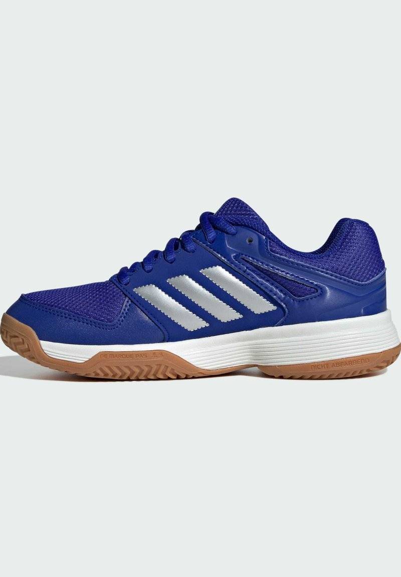 adidas Performance adidas Performance SPEEDCOURT INDOOR KIDS - Stability running shoes - lucid blue silver metallic gum Speichern exportieren