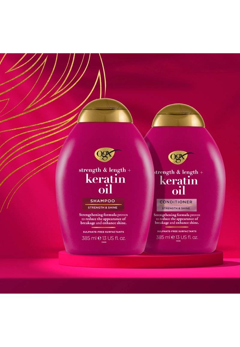 ogx ogx OGX ANTI BREAKAGE KERATIN OIL SHAMPOO - Shampoo Weihnachtsangebot