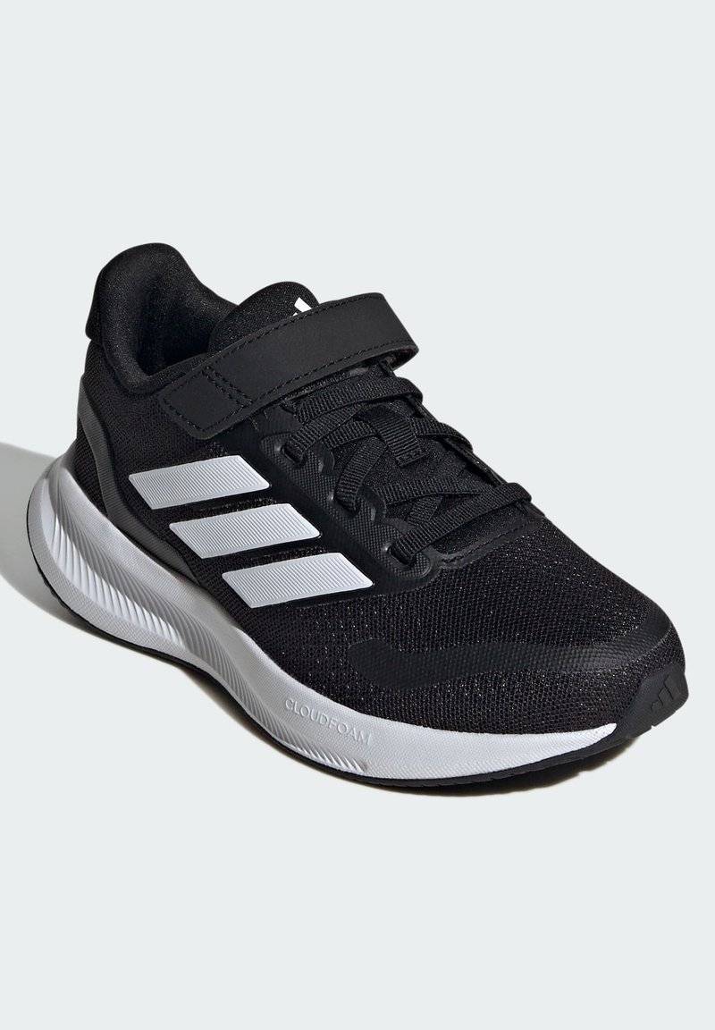 adidas Performance adidas Performance RUNFALCON 5 UNISEX - Neutral running shoes - core black cloud white cloud white Saisonale Angebote