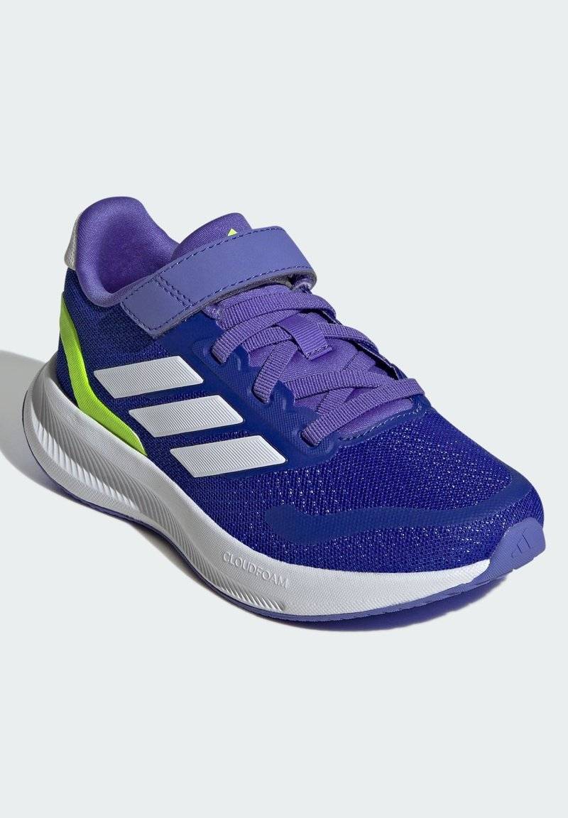 adidas Performance adidas Performance RUNFALCON 5 UNISEX - Neutral running shoes - lucid blue cloud white blue Kostenlose Rückgabe
