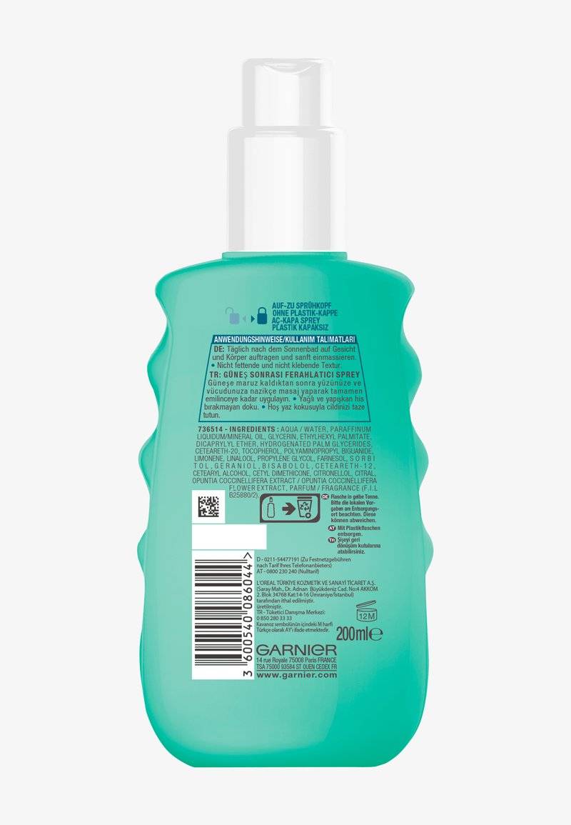 Garnier Garnier AFTER SUN MOISTURIZING SPRAY - Aftersun Fabrikverkauf