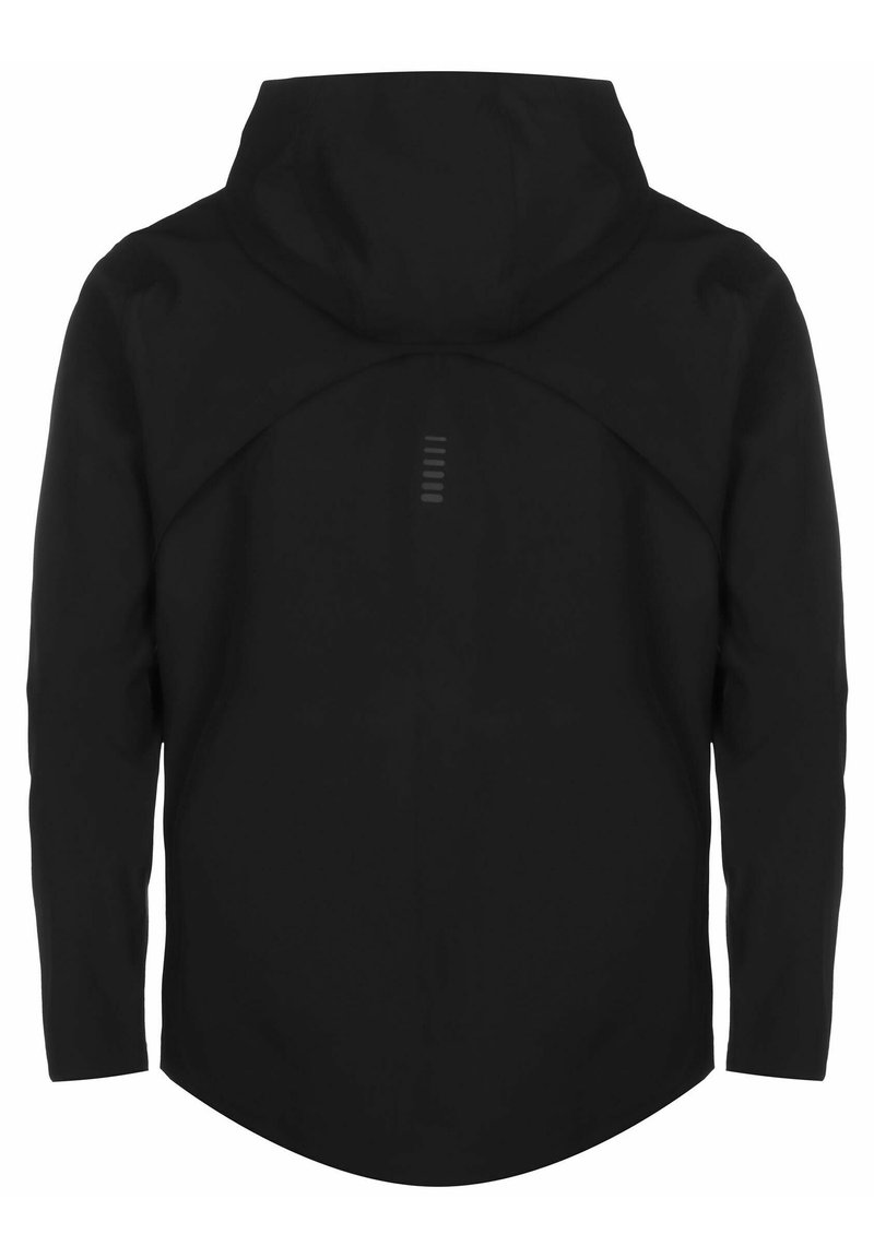 Under Armour Under Armour OUT THE STORM - Running jacket - black jet gray reflective Versandkostenfrei