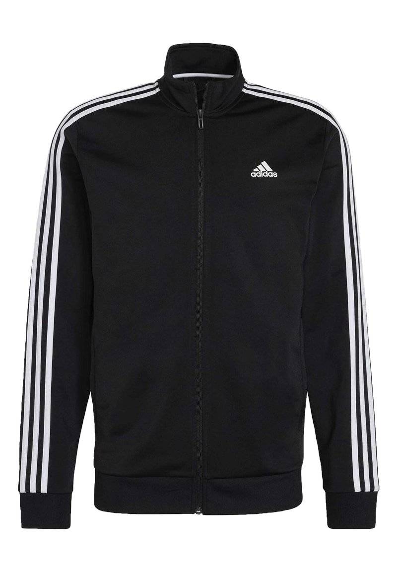 adidas Sportswear adidas Sportswear ESSENTIALS WARM-UP REGULAR 3-STRIPES - Training jacket - black Valentinstagsangebot