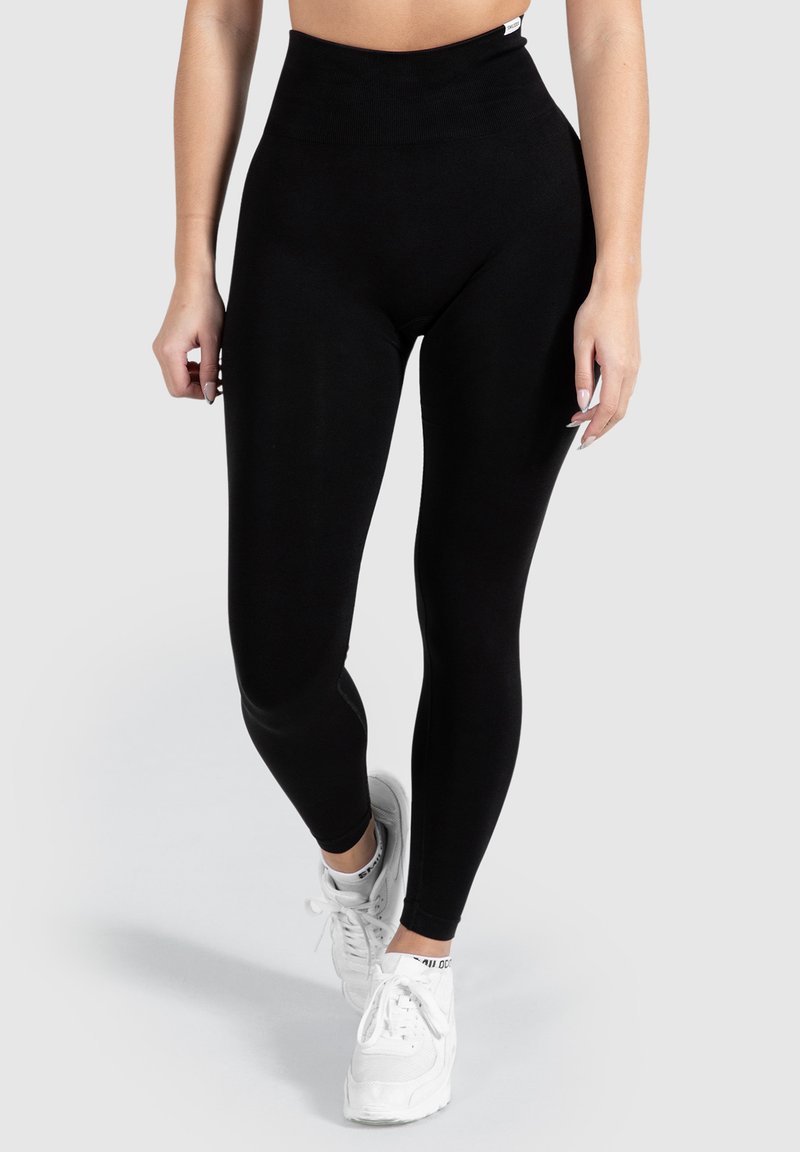Smilodox Smilodox AMAZE SCRUNCH - Leggings - schwarz Lagerräumung