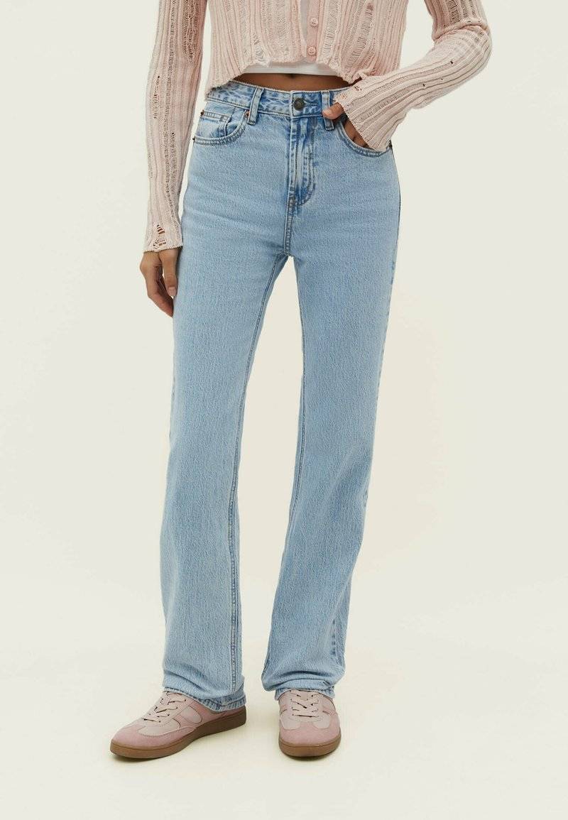 Stradivarius Stradivarius VINTAGE - Straight leg jeans - blue denim Sonderangebote