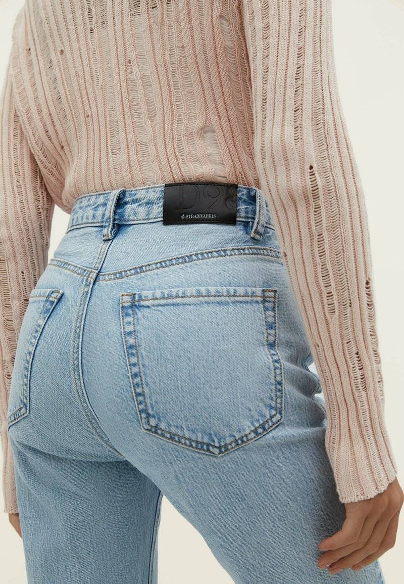 Stradivarius Stradivarius VINTAGE - Straight leg jeans - blue denim Sonderangebote