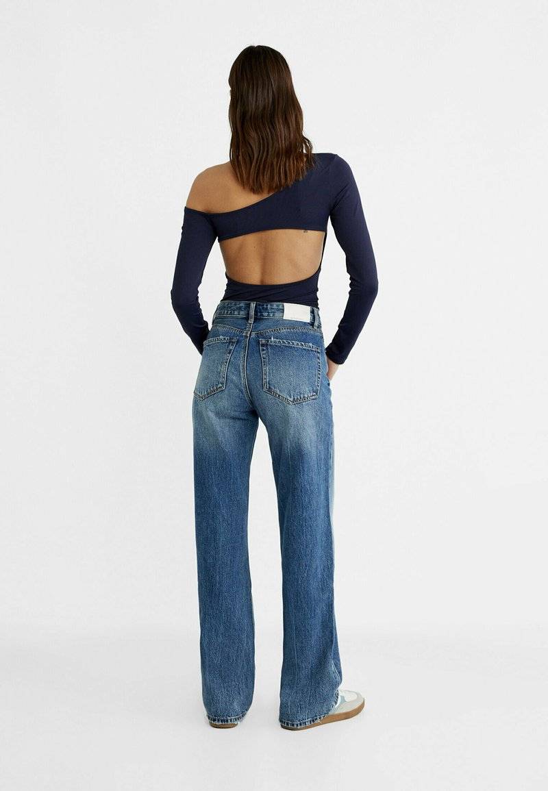 Stradivarius Stradivarius Straight leg jeans - blue Neueste Stile