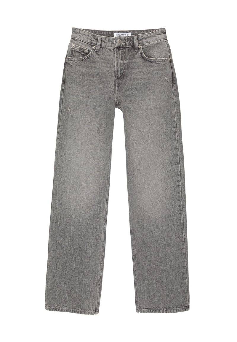 PULL&BEAR PULL&BEAR MID - Straight leg jeans - grey Vierteljährliche Förderung