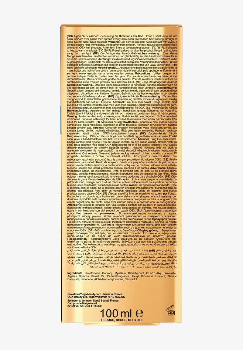 ogx ogx OGX RENEWING + ARGAN OIL OF MOROCCO EXTRA PENETRATING OIL - Hair treatment Meist gekauft