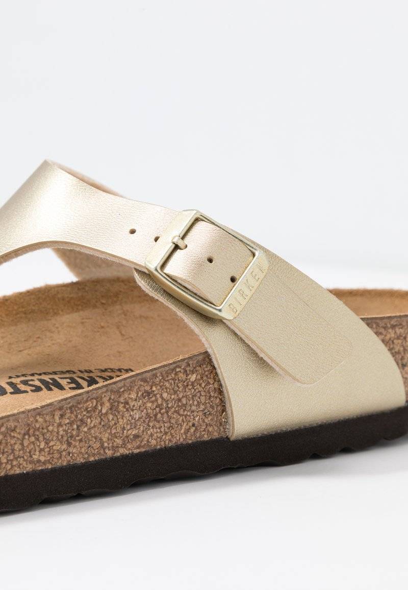 Birkenstock Birkenstock GIZEH BF REGULAR - Slippers - gold Black Friday