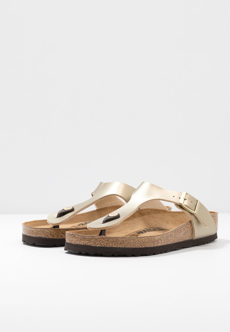 Birkenstock Birkenstock GIZEH BF REGULAR - Slippers - gold Black Friday