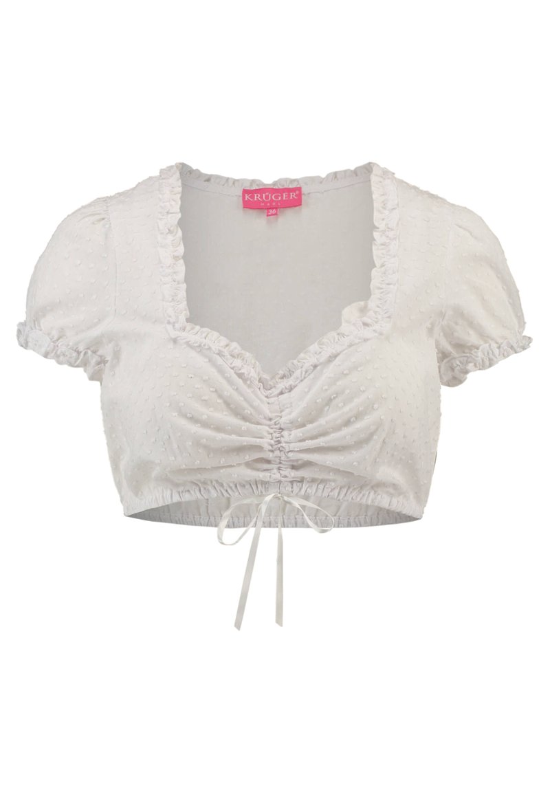 Krüger Dirndl Krüger Dirndl Blouse - weiss Nur für heute