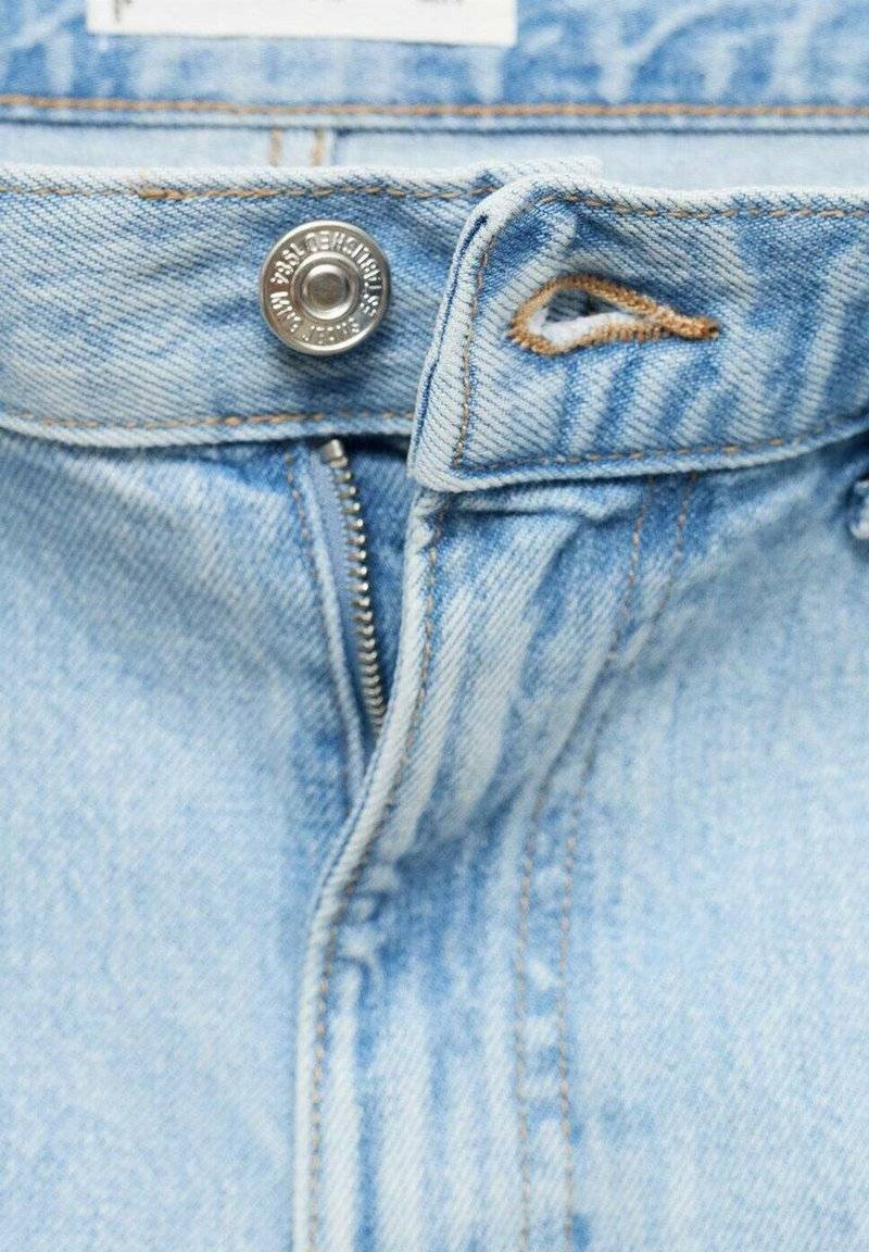Mango Mango Denim shorts - light blue Sonderangebot der Fabrik