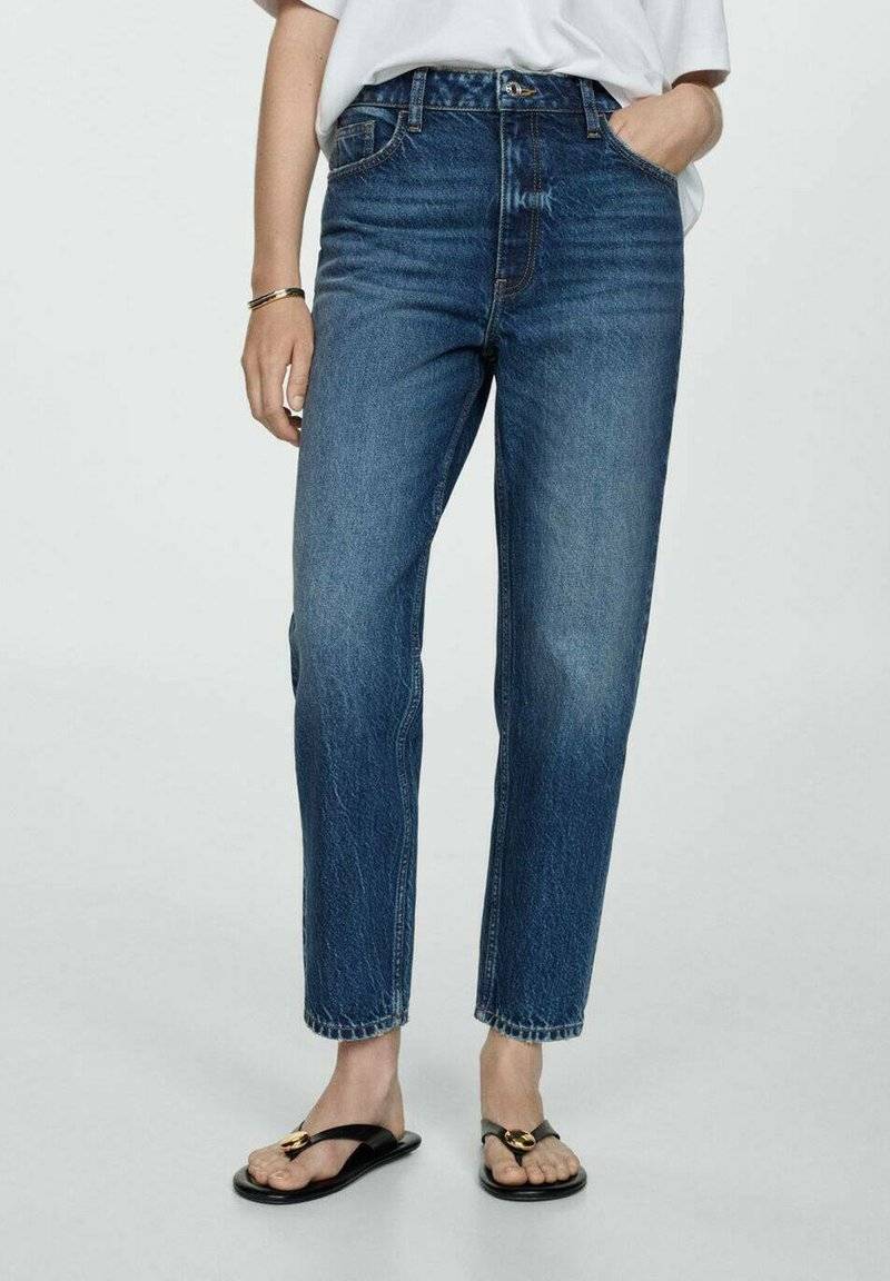 Mango Mango Relaxed fit jeans - bleu foncé Discount Store für neue Produkte