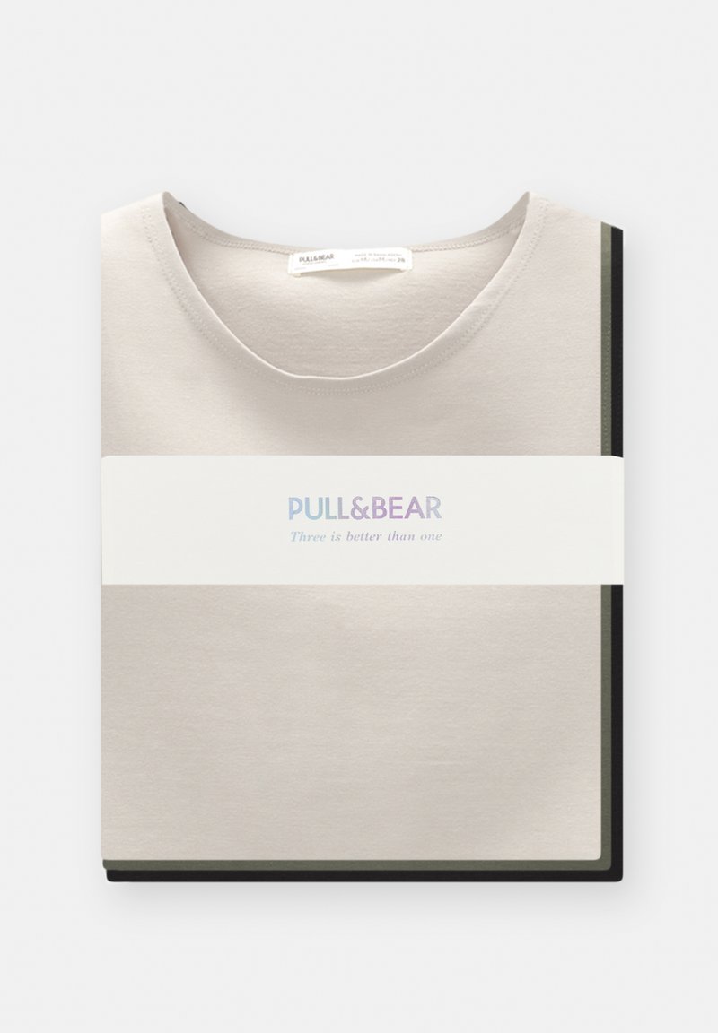 PULL&BEAR PULL&BEAR TRIPACK - Top - green Super Rabatt