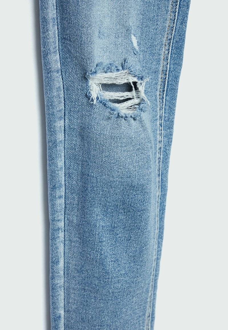 Stradivarius Stradivarius Jeans Skinny Fit - neon blue Clearance-Verkauf