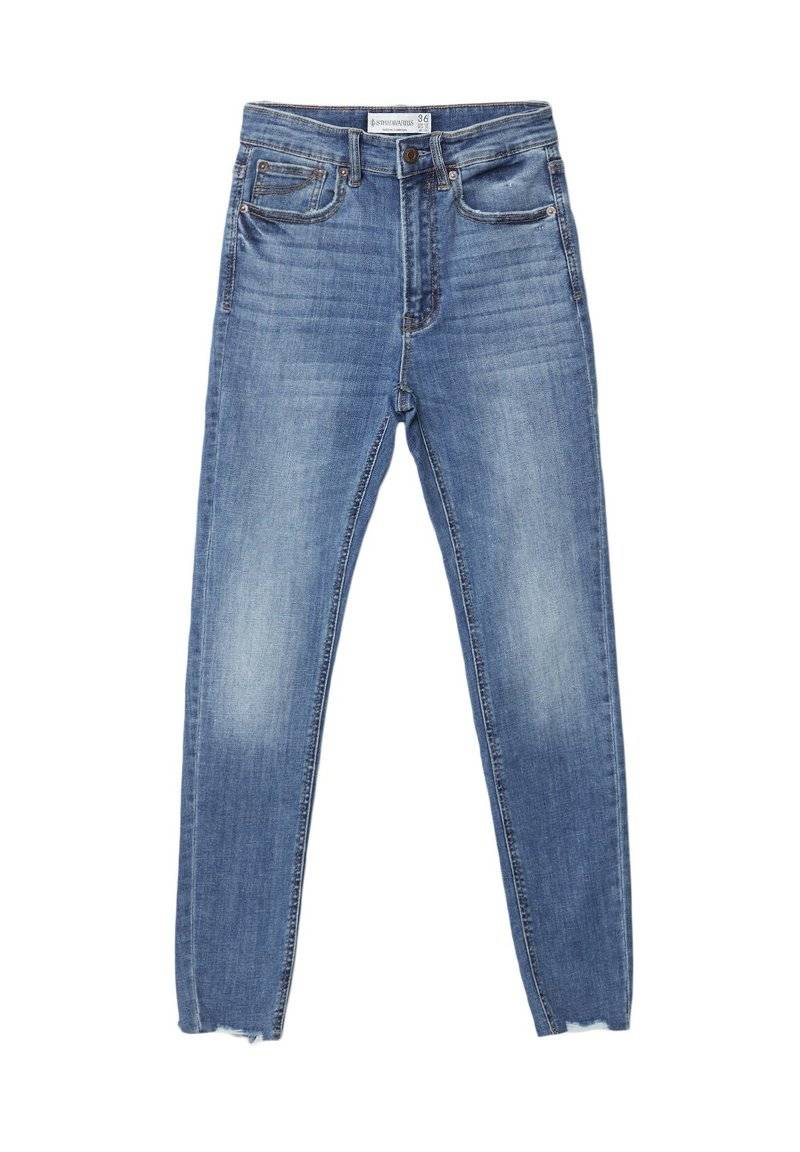 Stradivarius Stradivarius Jeans Skinny Fit - blue denim Rabatte dieses Monats
