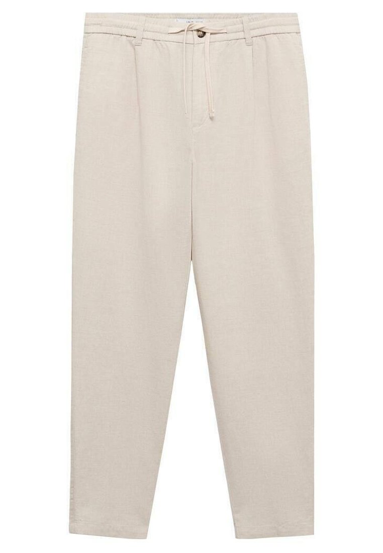 Mango Mango ROMELINO - Trousers - ecru Verkauf