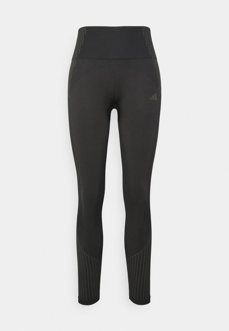 adidas Performance adidas Performance SEAMLESS BRANDED 7/8 - Leggings - black Jubiläumsangebot