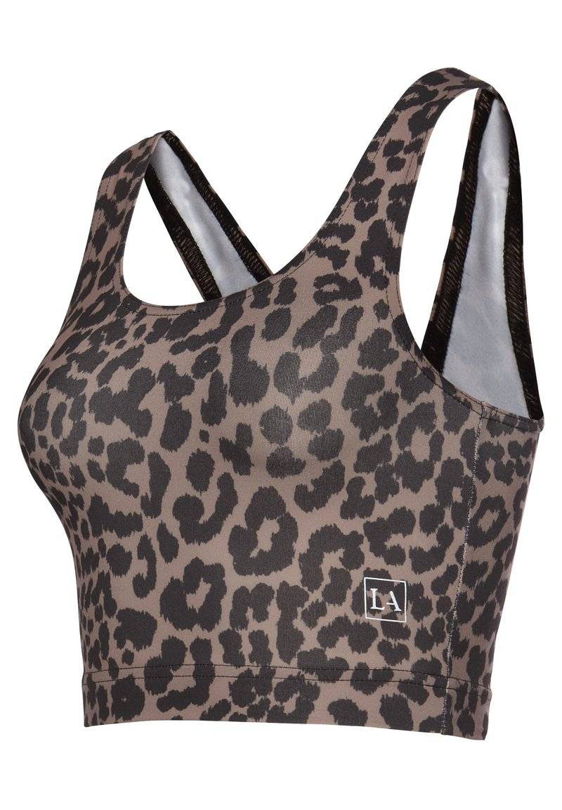 LASCANA Active LASCANA Active ACTIVE - Top - nougat leo Begrenzte Freigabe