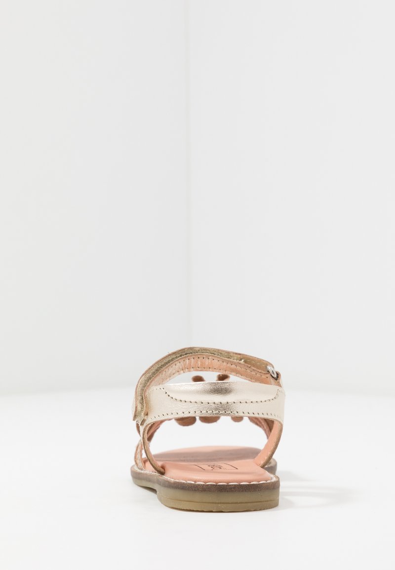 Friboo Friboo LEATHER - Sandals - gold Bis zu 50% Rabatt