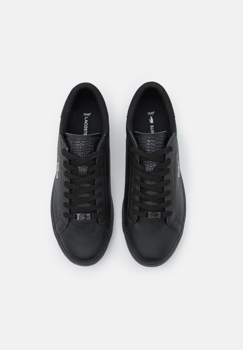 Lacoste Lacoste POWERCOURT - Trainers - black Bis zu 60% Rabatt