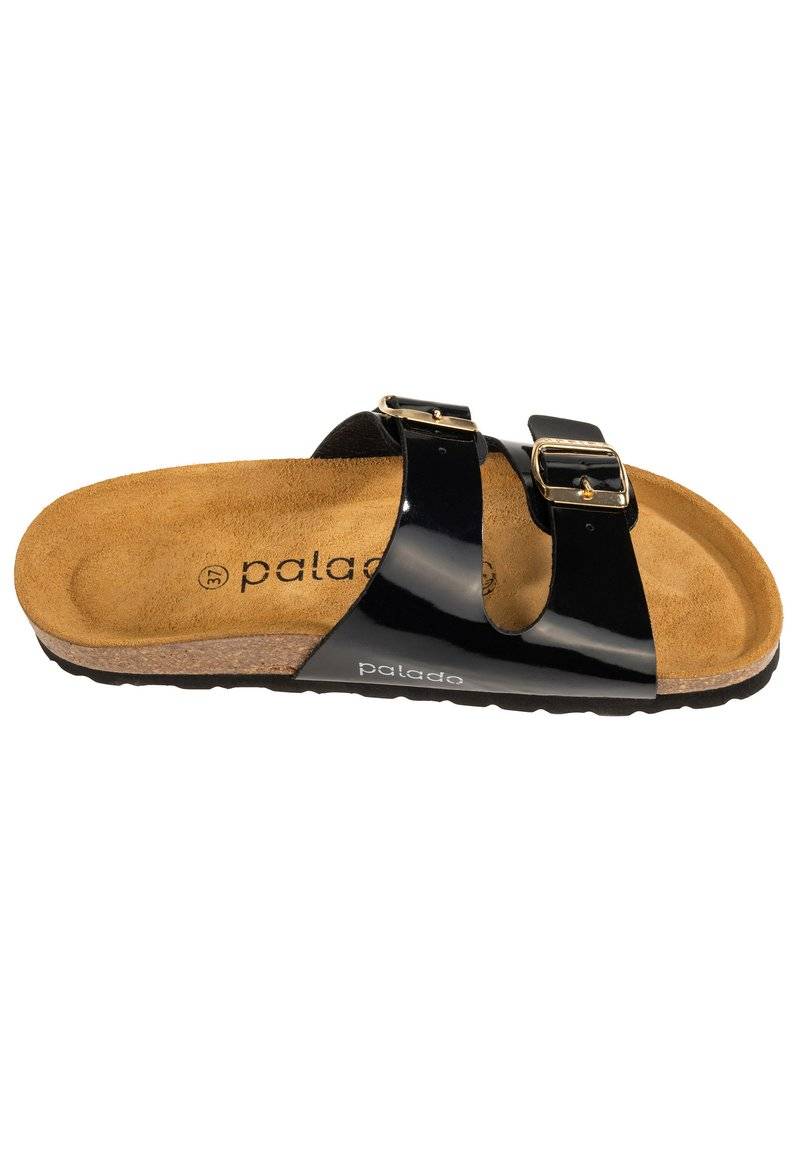 Palado Palado MILOS - Mules - lack schwarz Riesige Rabatte