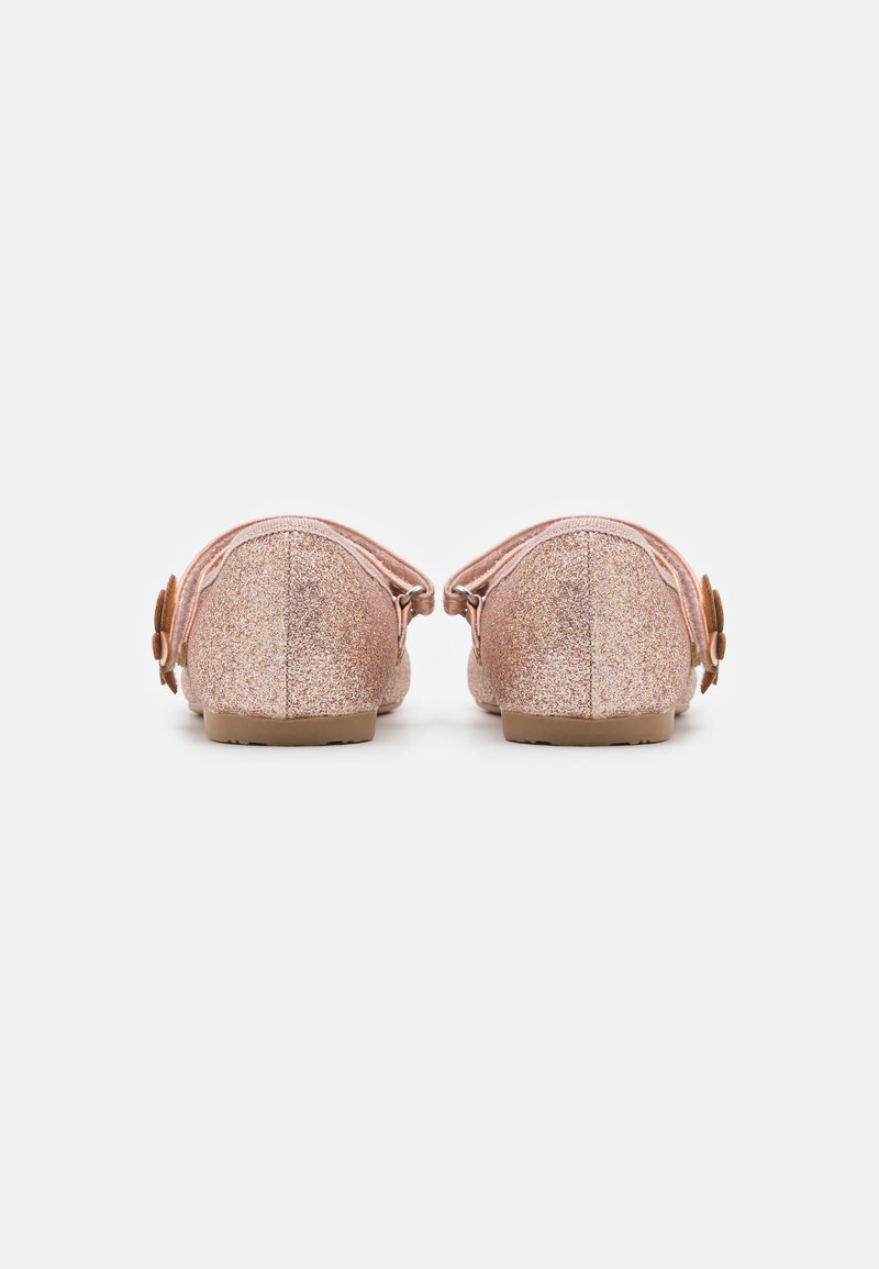 Friboo Friboo Ankle strap ballet pumps - rose gold 50% Rabatt mit kostenlosem Versand