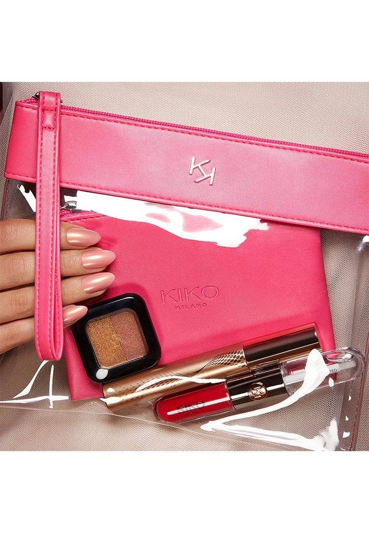 KIKO Milano KIKO Milano TRANSPARENT BEAUTY CASE - Makeup accessory - 002 fuchsia Rabatt