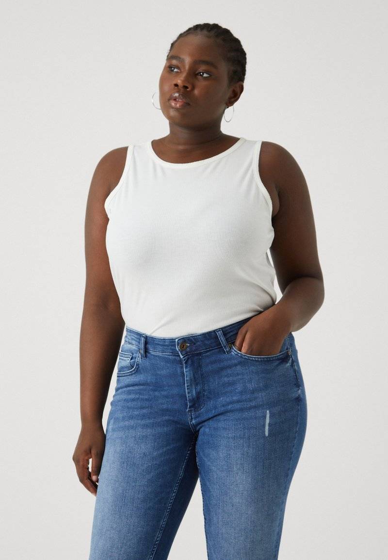 ONLY Carmakoma ONLY Carmakoma CARWILLY - Jeans Skinny Fit - medium blue denim Top Angebot