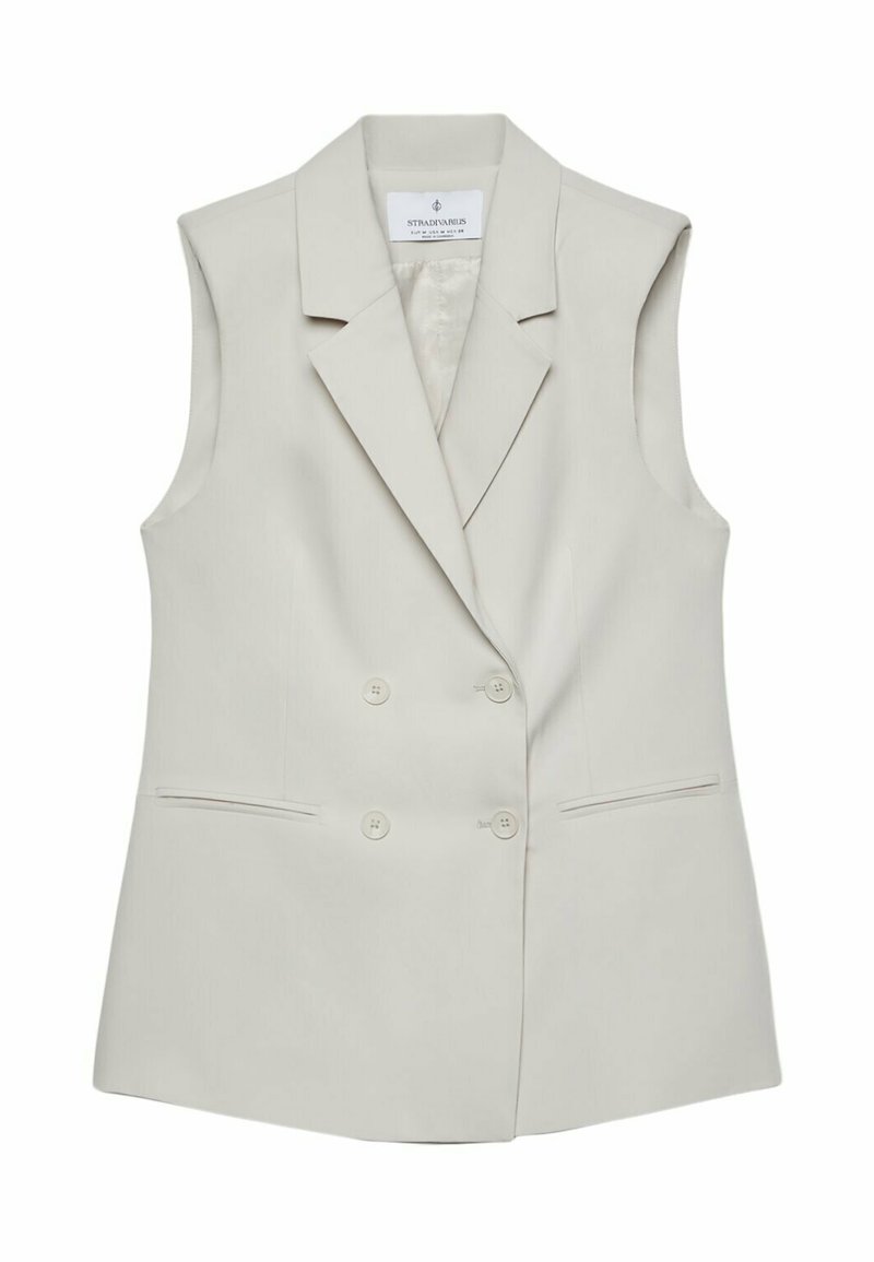 Stradivarius Stradivarius Waistcoat - white Neuheiten