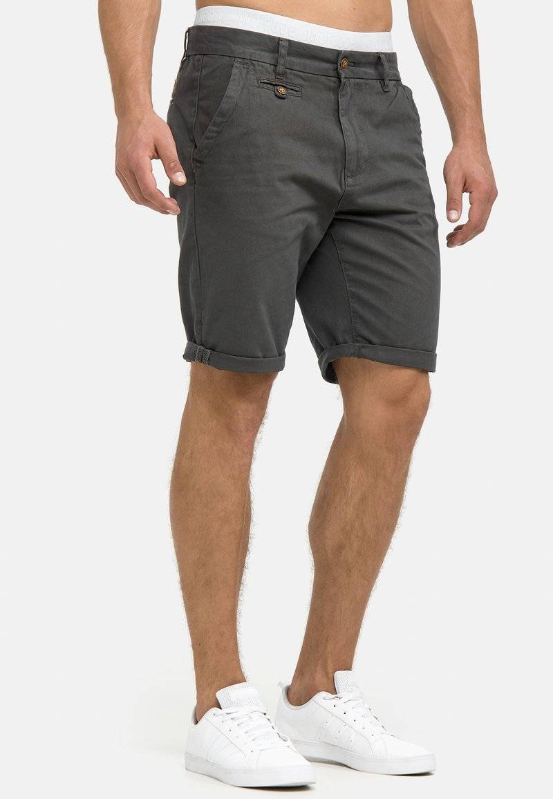 INDICODE JEANS INDICODE JEANS CUBA - Shorts - raven Sonderangebote