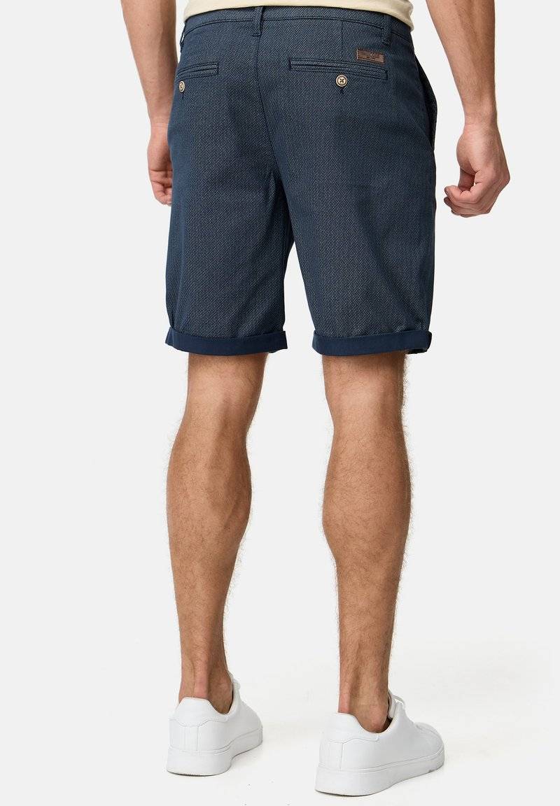 INDICODE JEANS INDICODE JEANS CUBA - Shorts - mottled blue Zeitbegrenzte Promotion