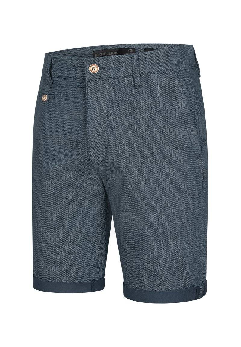 INDICODE JEANS INDICODE JEANS CUBA - Shorts - mottled blue Zeitbegrenzte Promotion