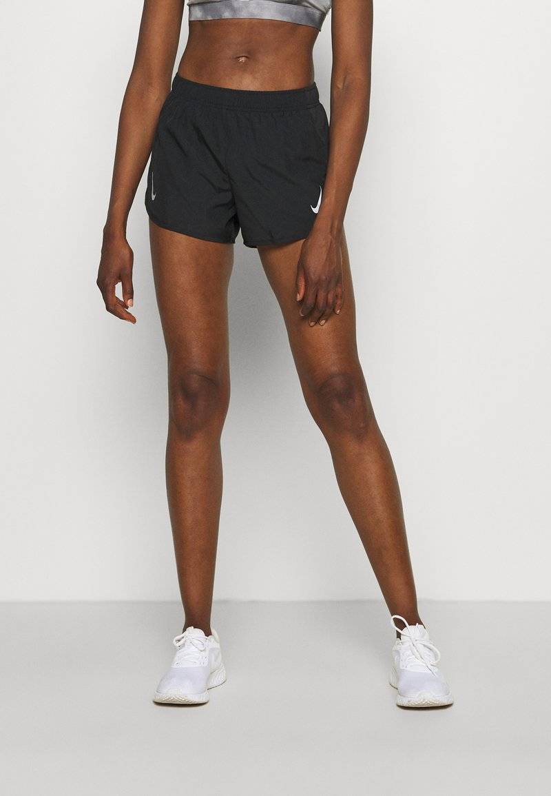 Nike Performance Nike Performance FAST TEMPO SHORT - Sports shorts - black Riesige Rabatte