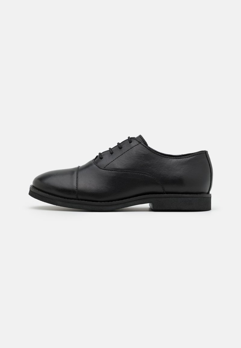 Friboo Friboo LEATHER - Lace-ups - black Rabatt
