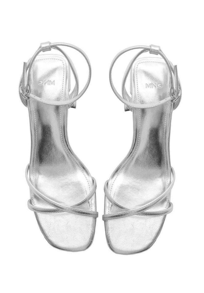 Mango Mango Sandals - plata Saisonschlussverkauf