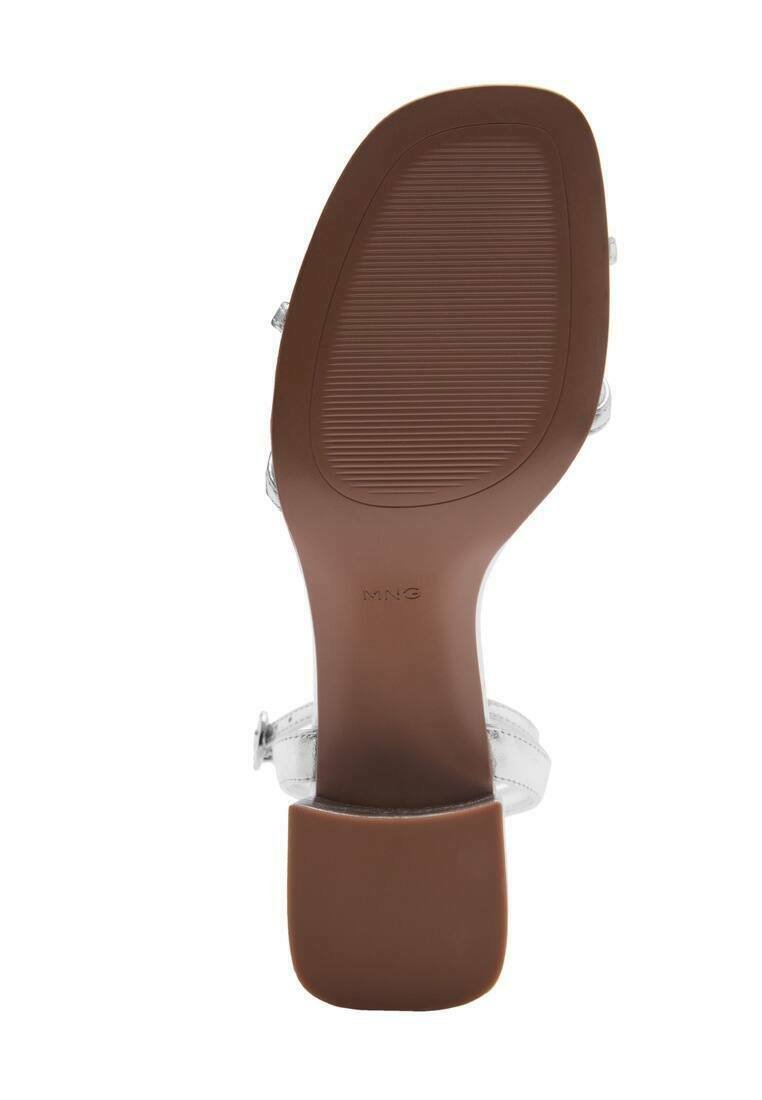 Mango Mango Sandals - plata Saisonschlussverkauf