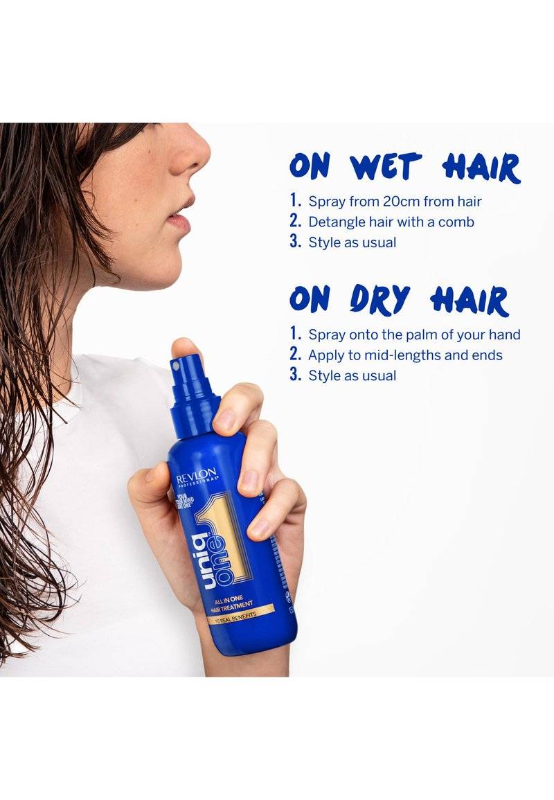 Revlon Professional Revlon Professional UNIQONE LIMITED EDITION RELAXING FRAGRANCE LEAVE-IN PROFESSIONAL MULTI-BENEFIT HAIR TREATMENT - REPAIR, DETANGLE, CONTROL FRIZZ & STYLE - Hair treatment Zeitlich begrenztes Angebot